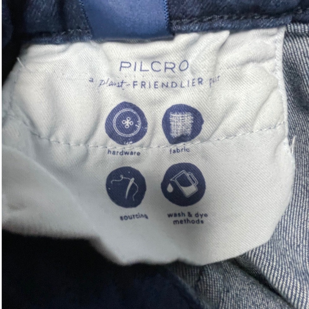 Pilcro The Skipper High Rise Wide Leg Denim Jeans Women's 31 - Picture 6 of 12